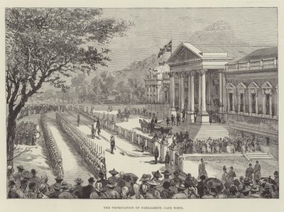 La Prórroga del Parlamento, Ciudad del Cabo de Walter Paget